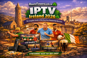 IPTV Ireland 2026 - premium streaming service with 22,000+ channels in 4K UHD