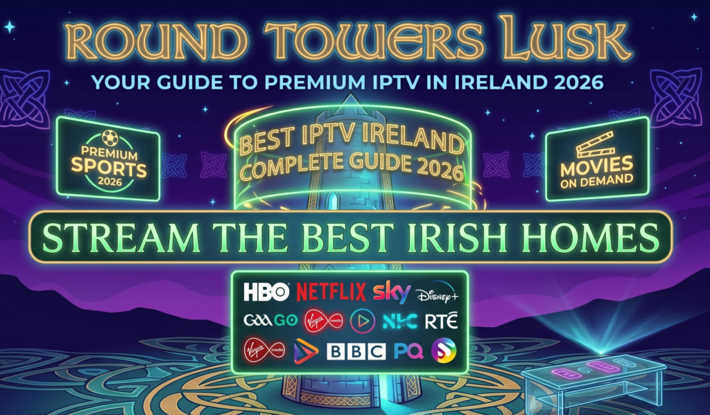 Best IPTV Ireland 2026 - Round Towers Lusk premium streaming service