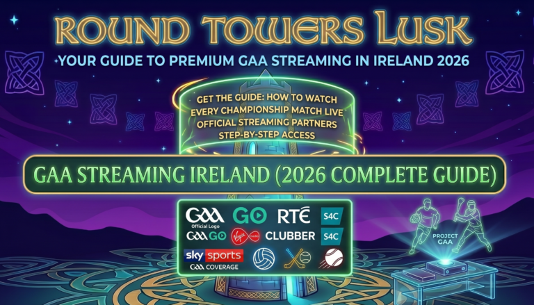 GAA streaming Ireland 2026 - watch every championship match live in 4K
