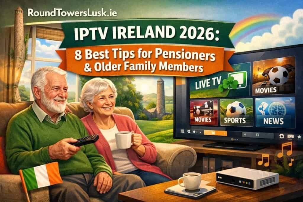 IPTV Ireland 2026 for pensioners - easy streaming setup for Irish parents