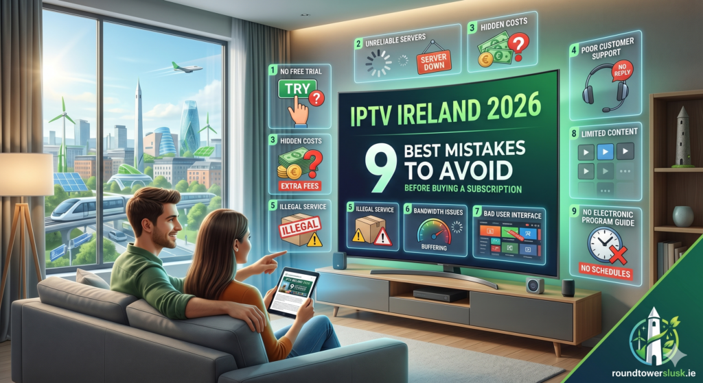 IPTV Ireland 2026 mistakes to avoid - warning signs and scam protection guide