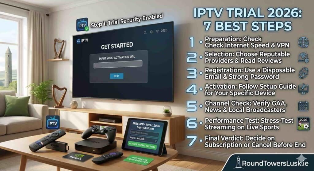 IPTV trial 2026 - step by step guide to start and test before paying